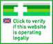 click to see if this website is running legally